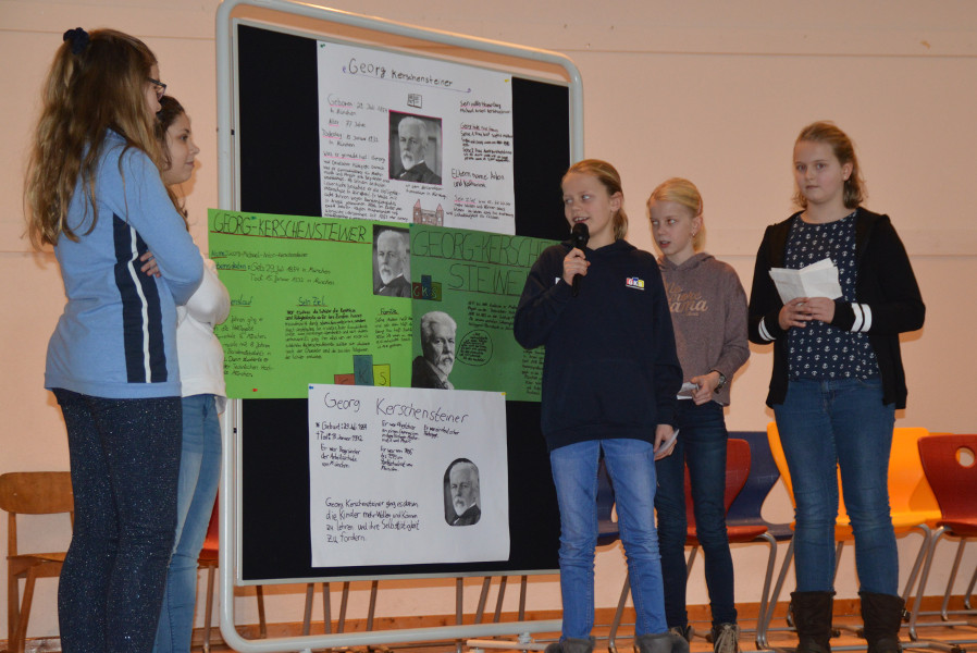 Ein Jahr Georg-Kerschensteiner-Schule
