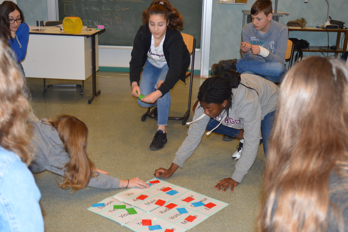 FranceMobil zu Gast  an der GKS Holdorf