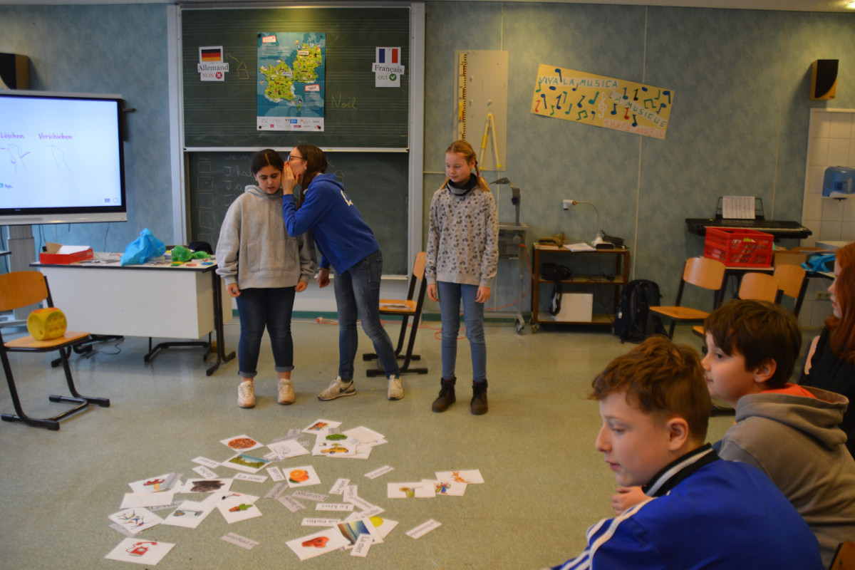 FranceMobil zu Gast  an der GKS Holdorf