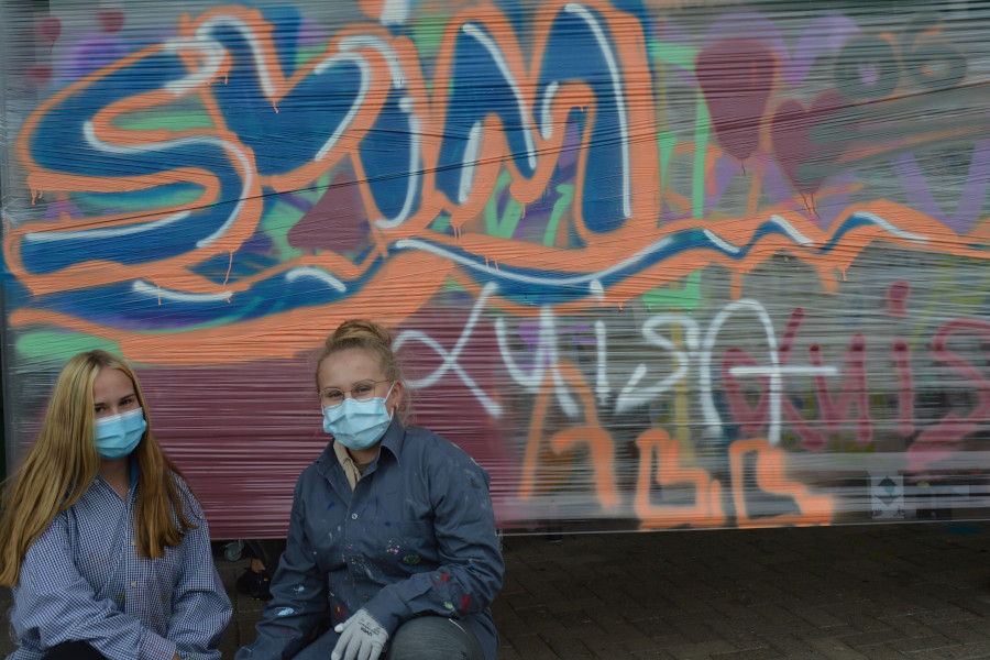 Graffiti-Projekt der GKS Holdorf