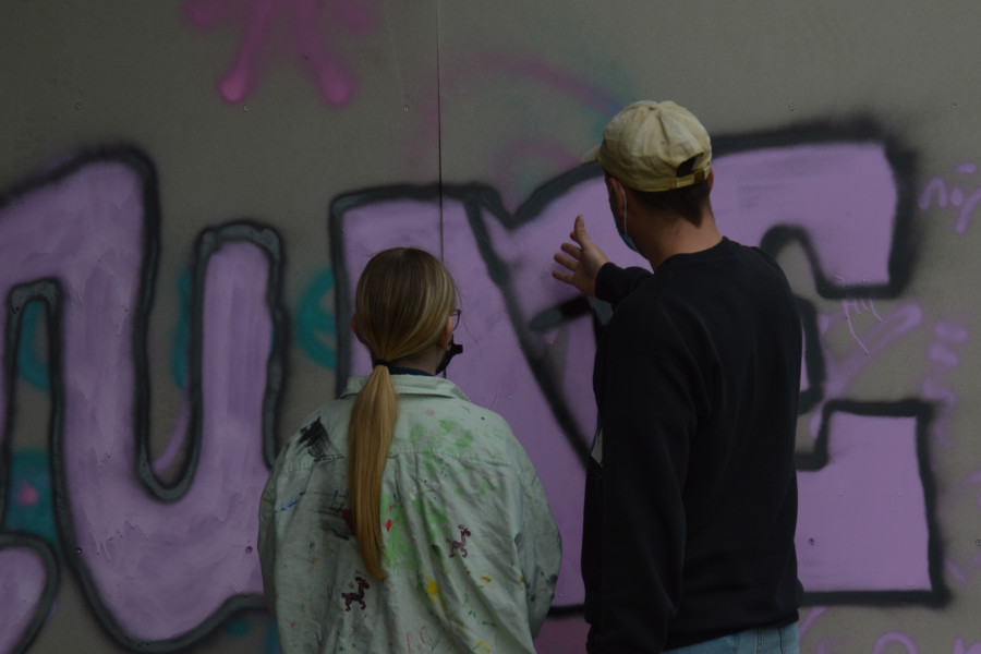 Graffiti-Projekt der GKS Holdorf