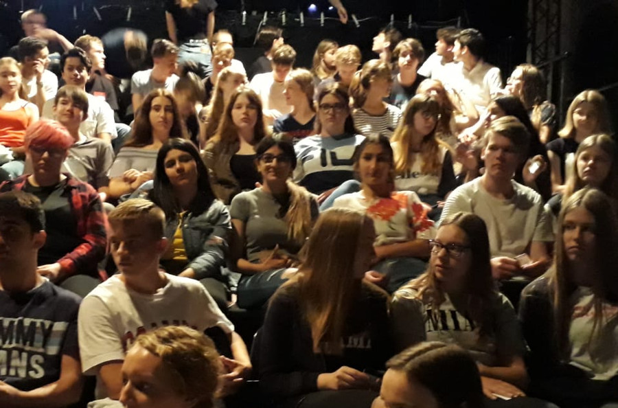 Klassen 9 im Staatstheater Oldenburg