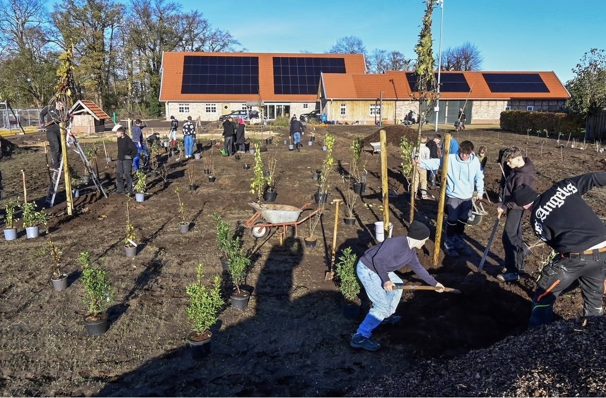 Pflanzaktion im Bürgerpark