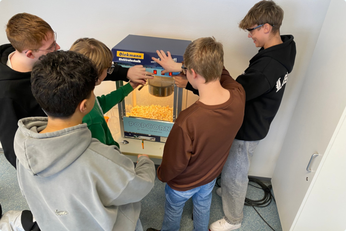 Planspiel Popcornproduktion