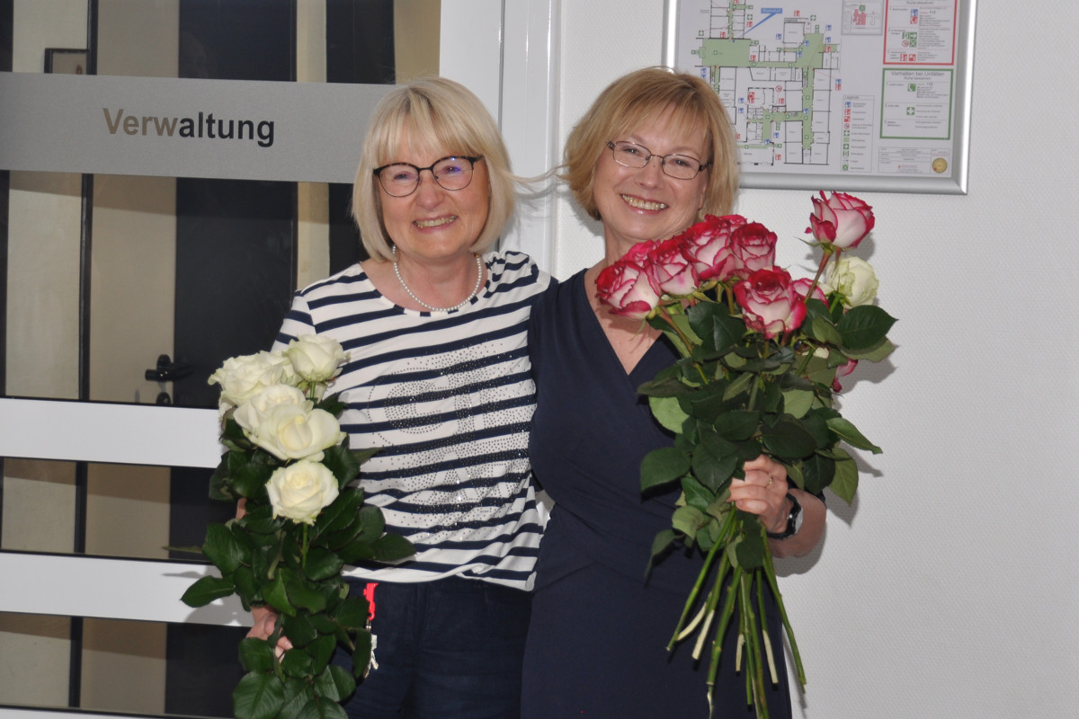 Verabschiedung von Fr. Rothe und Fr. Bokop