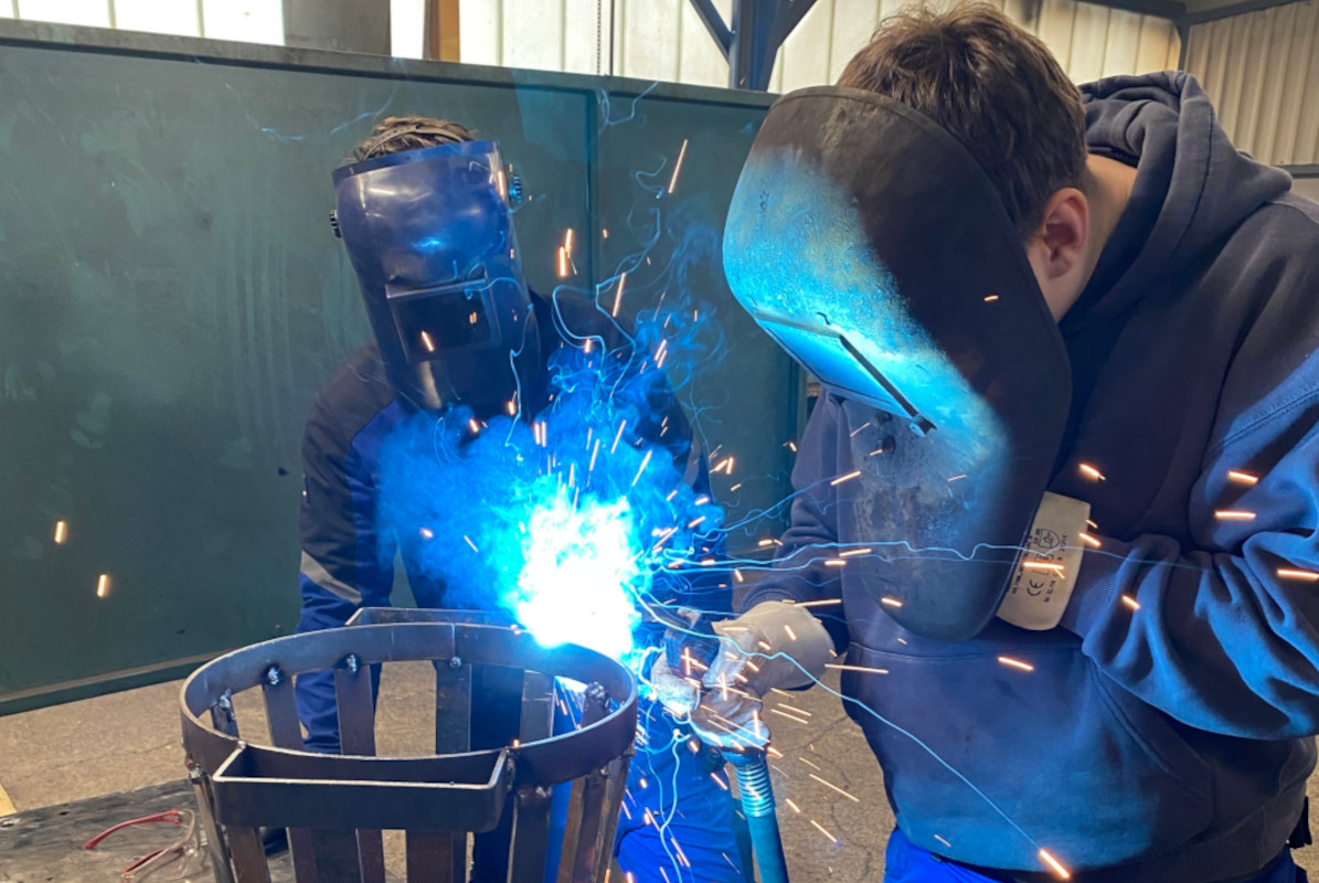 WPK Technik 10 erstellt Feuerkorb